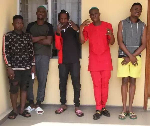 EFCC Parades Naira Marley, Zlatan Ibile Over Yahoo Fraud, Releases Photos & Statement